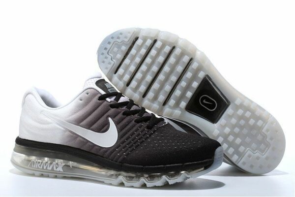 Nike Air Max 2017 черно-белые (40-44)