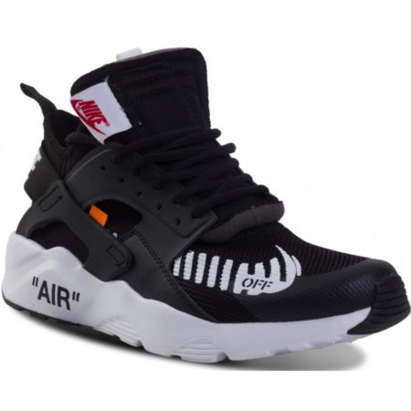 Nike Air Huarache OFF-WHITE x черно-белые (40-44)