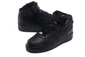 Кроссовки Nike Air Force 1 черные (35-45)