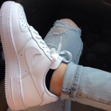 Кроссовки Nike Air Force 1 low белые (35-45)