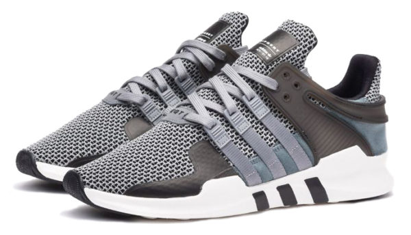 Adidas EQT Support "ADV" серые с черным (40-44)