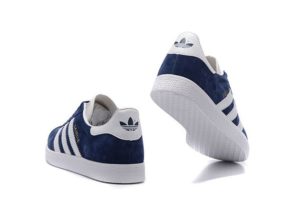 Adidas Gazelle темно-синие с белым (35-44)