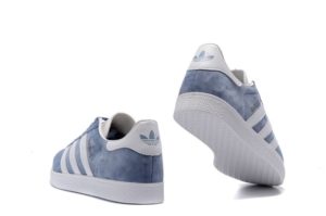 Adidas Gazelle голубые с белым (35-39)