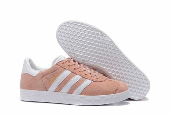 Adidas Gazelle розовые с белым (35-39)