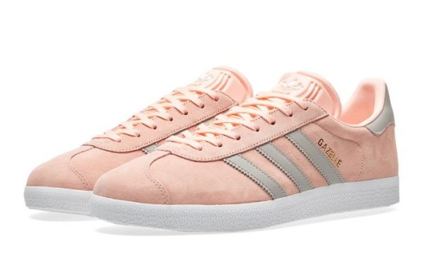 Adidas Gazelle W розовые с серым (35-39)