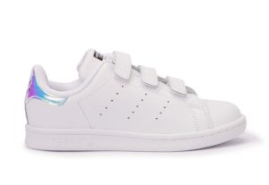 Adidas Stan Smith CF белые с серебряным (35-39)