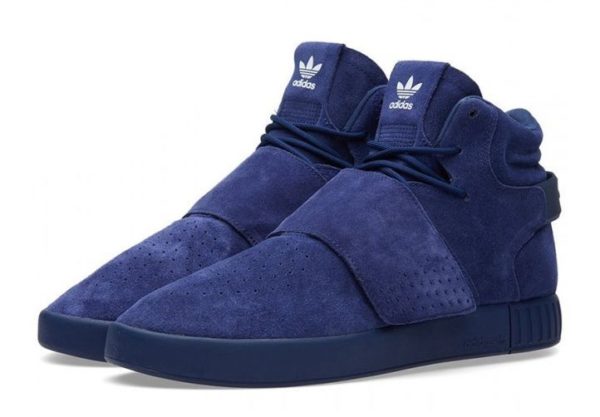 Adidas Tubular Invader Strap темно-синие (40-44)