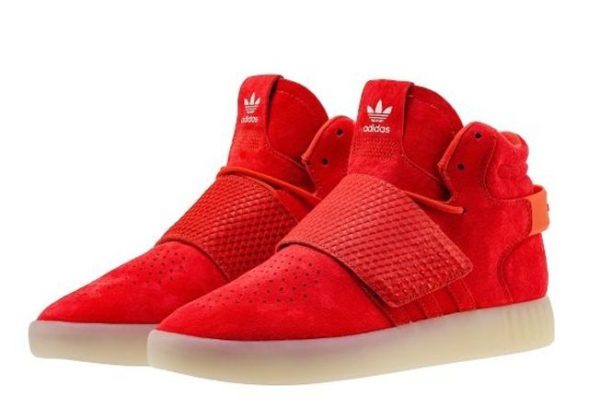 Adidas Tubular Invader Strap красные (40-44)