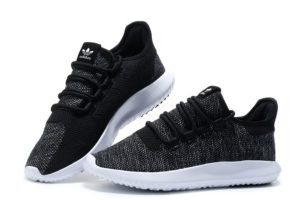 Adidas Tubular Shadow Knit черные с белым (35-44)