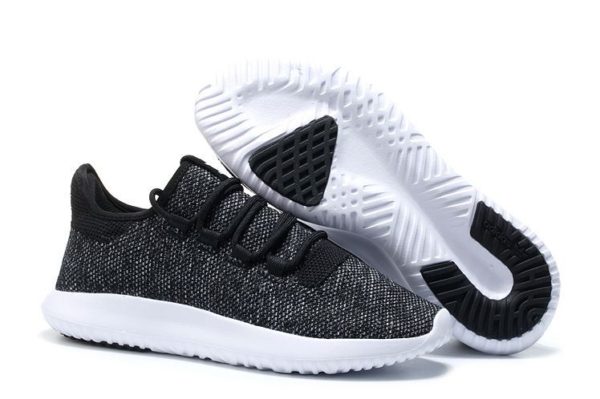 Adidas Tubular Shadow Knit черные с белым (35-44)