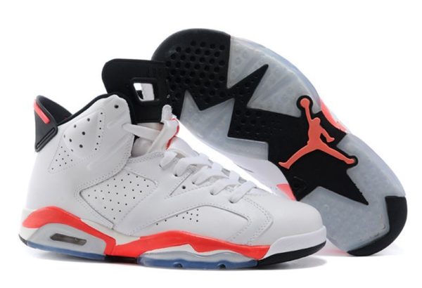 Nike Air Jordan 6 Retro белые (40-44)