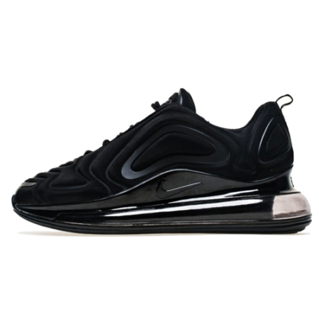 Nike Air Max 720 Black черные мужские-женские (35-44)