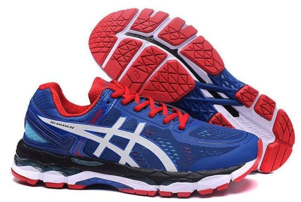 Asics Gel Kayano 22 (Blue/Red) синие (40-44)