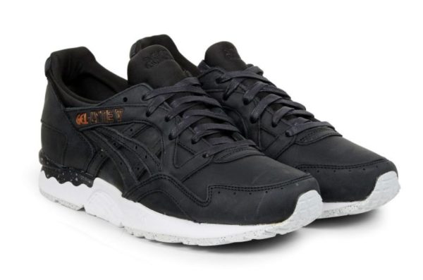 Asics Gel Lyte 5 черные с белым (40-45)