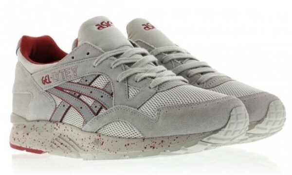 Asics Gel Lyte 5 серые с красным (35-44)