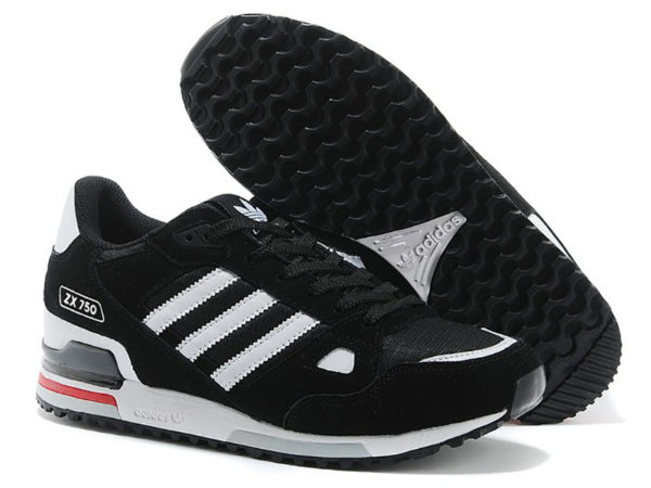 Adidas ZX 750 черные с белым (40-46)