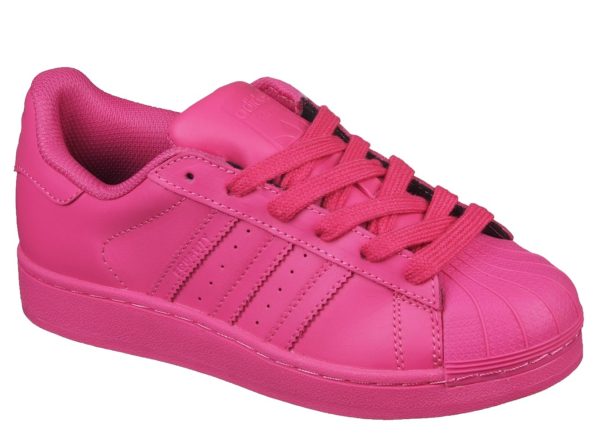 Adidas Superstar малиновые (35-39)