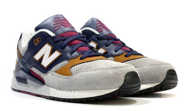 New Balance 530 серые с синим (40-44)