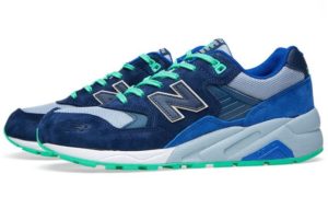 New Balance 580 синие замша (40-44)