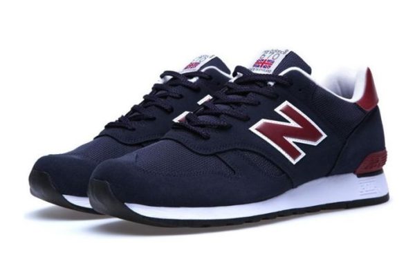 New Balance 670 синие с бордовым (35-44)