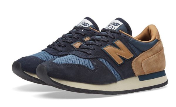 New Balance 770 синие с бежевым (40-44)