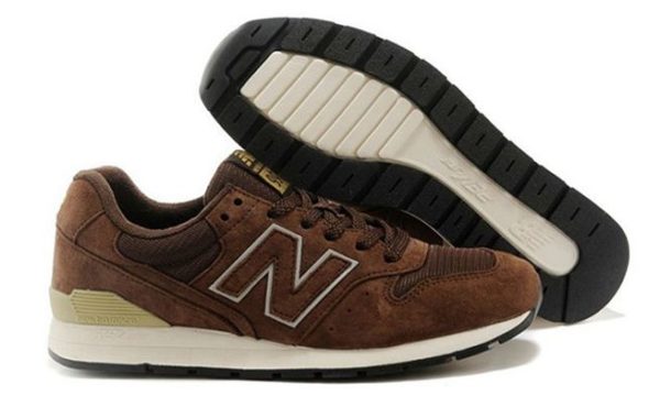 New Balance 996 коричневые с белым (39-43)