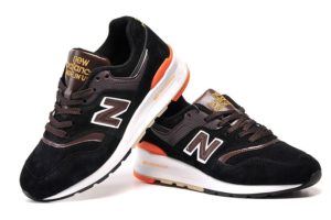 New Balance 997 черные с оранжевым (39-43)