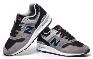 New Balance 997 серые с синим (35-39)