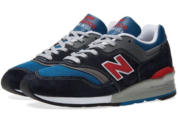 New Balance 997 синие с красным (40-43)