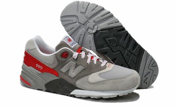 New Balance 999 серые с красным (35-44)