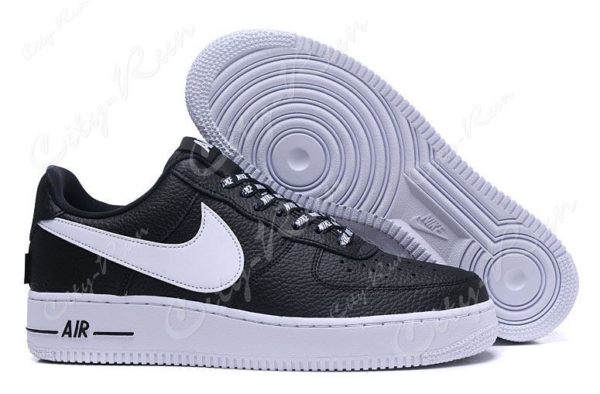 Nike Air Force 1 LV8 NBA черные с белым (35-44)