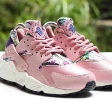 Nike Air Huarache розовые с рисунком (35-39)