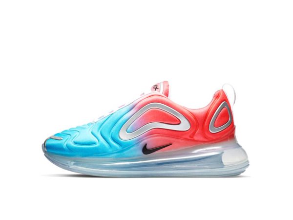 Nike Air Max 720 голубые с красным (35-40)