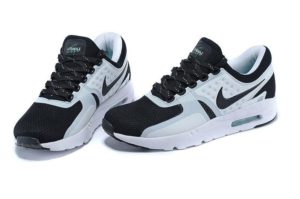 Nike Air Max Zero (Black/White) черные с белым (40-44)