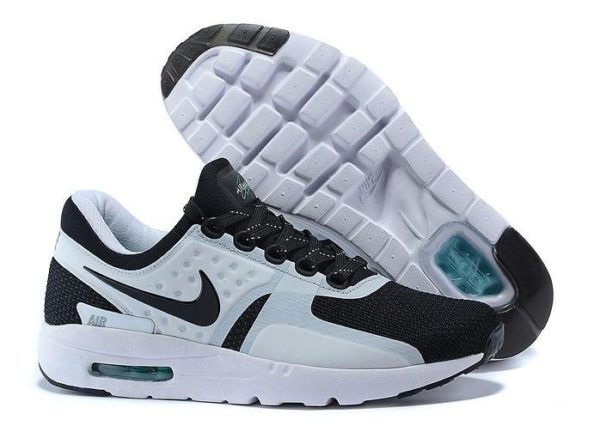 Nike Air Max Zero (Black/White) черные с белым (40-44)