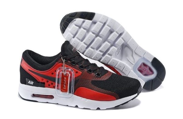 Nike Air Max Zero черные с красным (39-44)