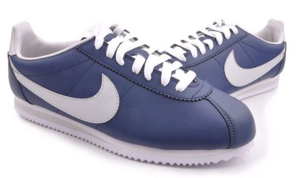 Nike Cortez синие с белым (39-43)