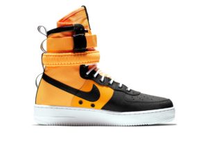 Nike Air Force 1 SF Mid черно-оранжевый (40-44)