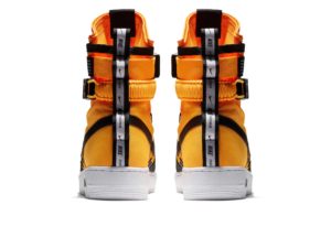 Nike Air Force 1 SF Mid черно-оранжевый (40-44)