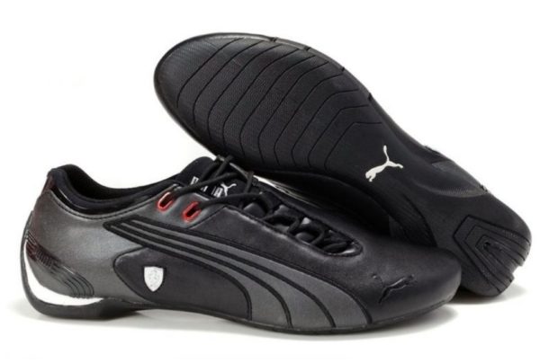 Puma Ferrari черные с красным и серым (43-44)