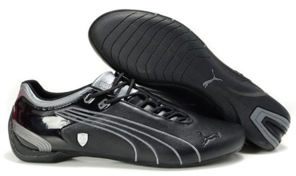 Puma Ferrari черные с серебром (43-44)