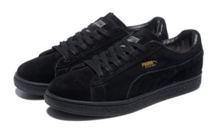 Puma Suede Classic черные (Black) (35-44)