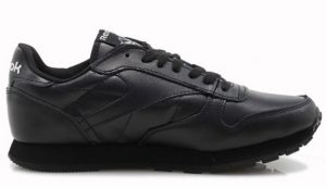 Reebok Classic Leather (Black) черные (35-44)