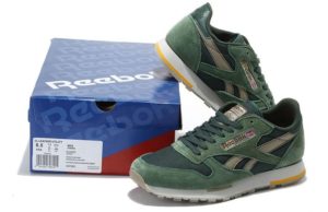 Reebok Classic Leather Utility зеленые (39-44)