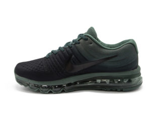 Nike Air Max 2017 черные с темно-зеленым (40-45)