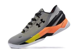 Under Armour Stephen Curry 2 серые с оранжевым (40-45)