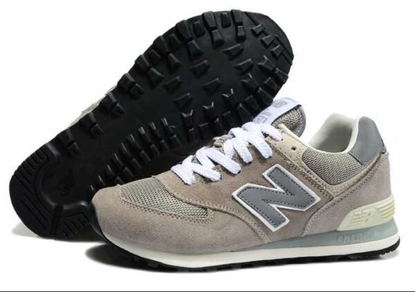 New Balance 574 бежевые с серым (35-44)