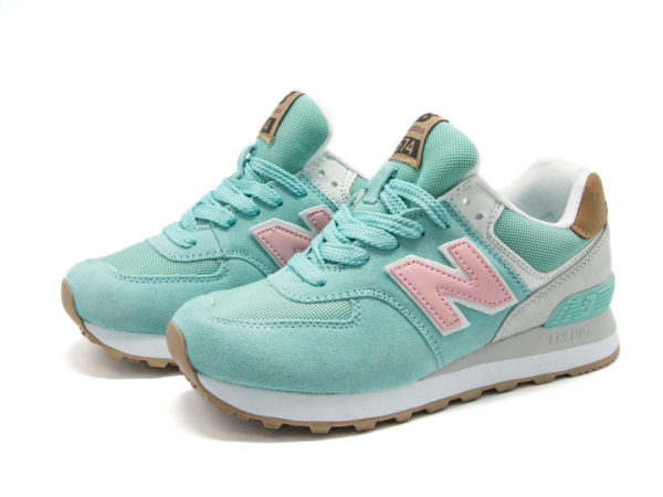 Бирюзовые кроссовки New Balance