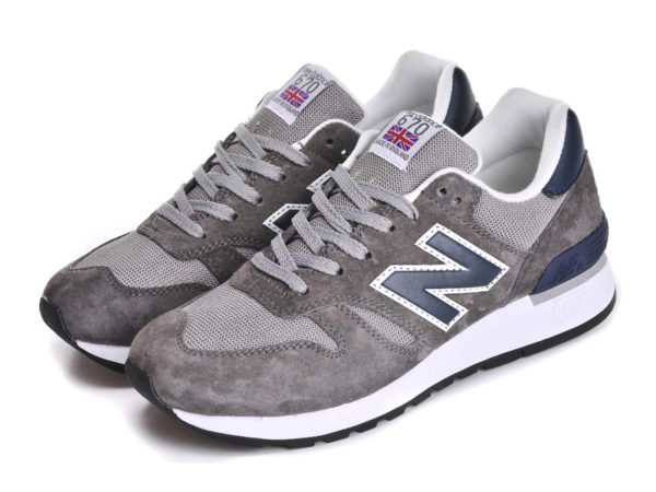 New Balance 670 серые с синим (40-44)