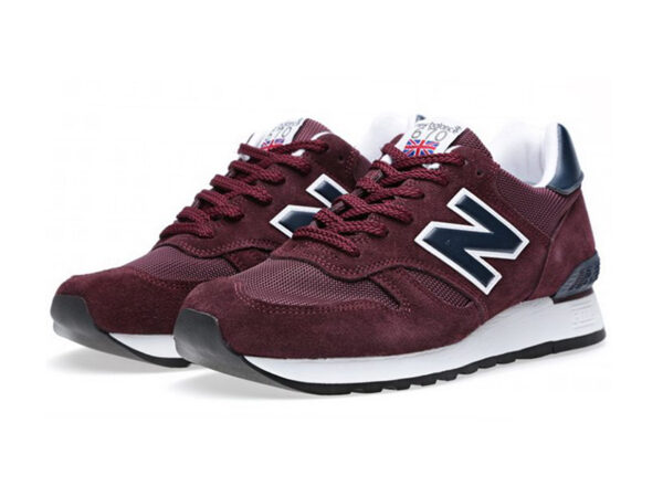 New Balance 670 бордовые с синим (36-44)